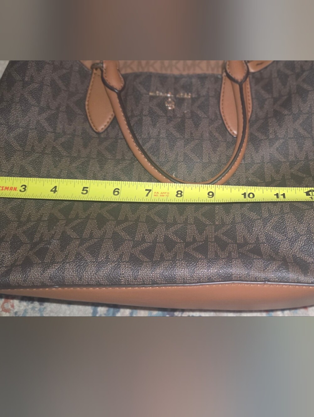 Michael Kors Brown Signature Tote Bag - Picture 11 of 11